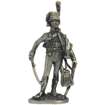Офицер гвардейских конных егерей. Франция, 1805-15 гг.