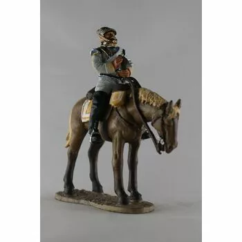 Кавалерист 7-го полка Магдебургских кирасир Пруссия 1870 г.