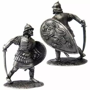 Византийский пехотинец, 13-14 вв.