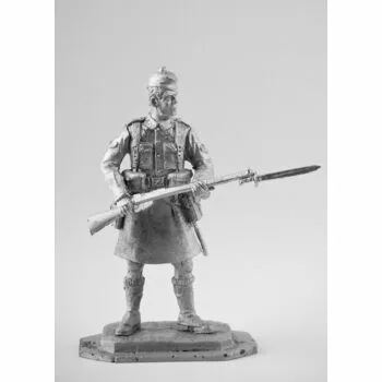 Рядовой шотландской пехоты, 1914 г.