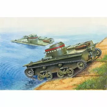 Масштабная модель Плавающий танк Т-38