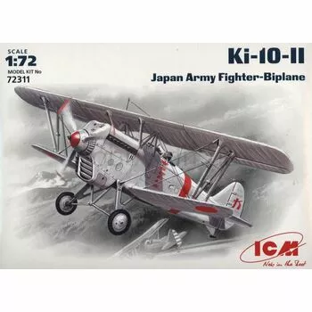 Kи-10-II Японский истребитель-биплан