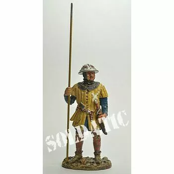 Шотландский копьеносец, битва при Баннокберне., 1314