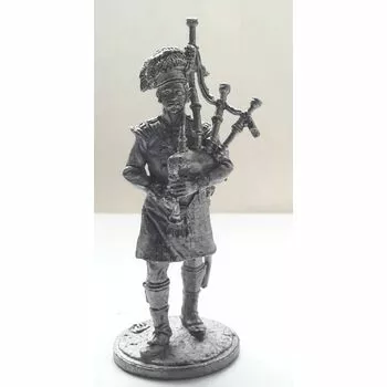 Волынщик 92-го (Гордона) шотландского полка. Вел-ия, 1815 г.